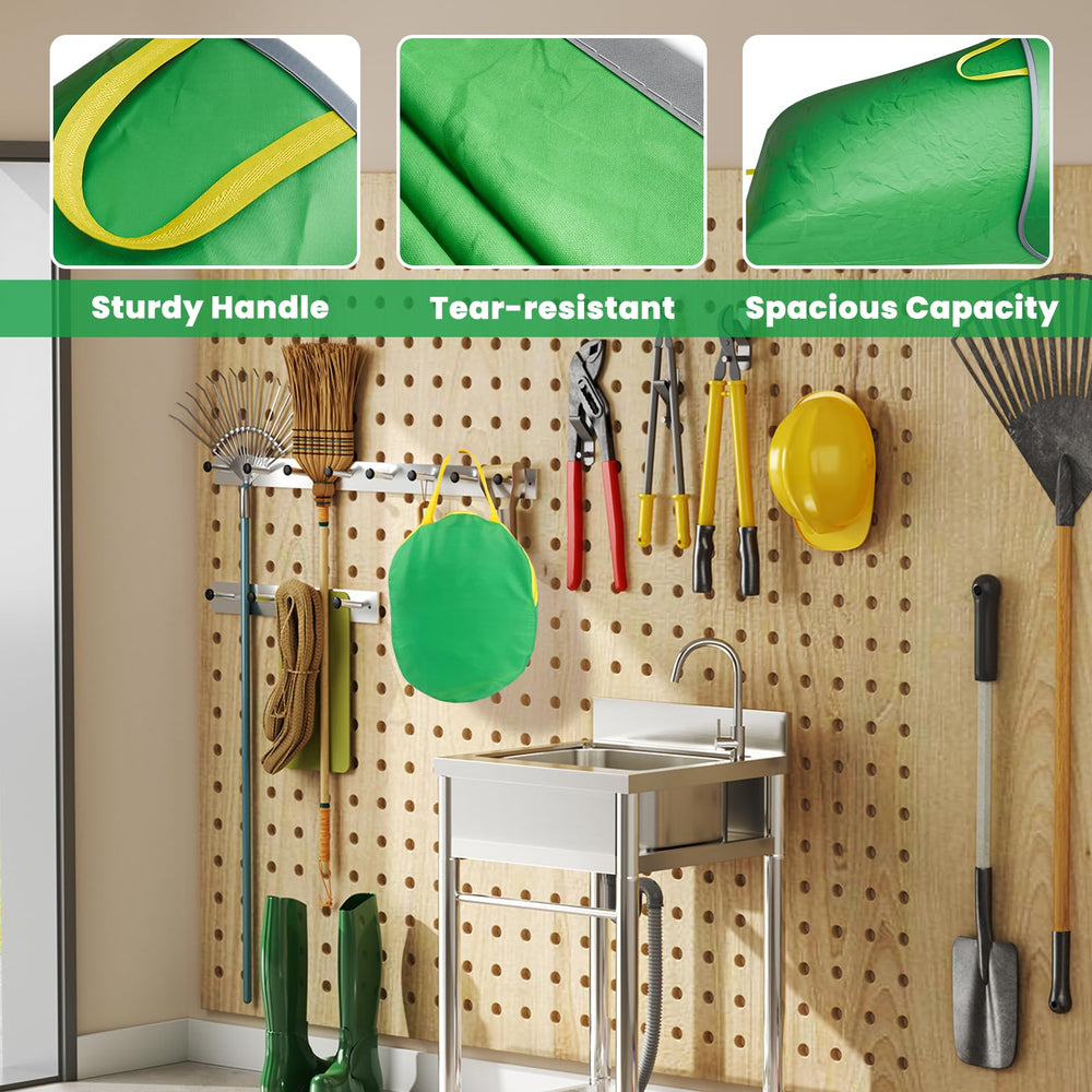 nomanak beside rake to show size and easy handling