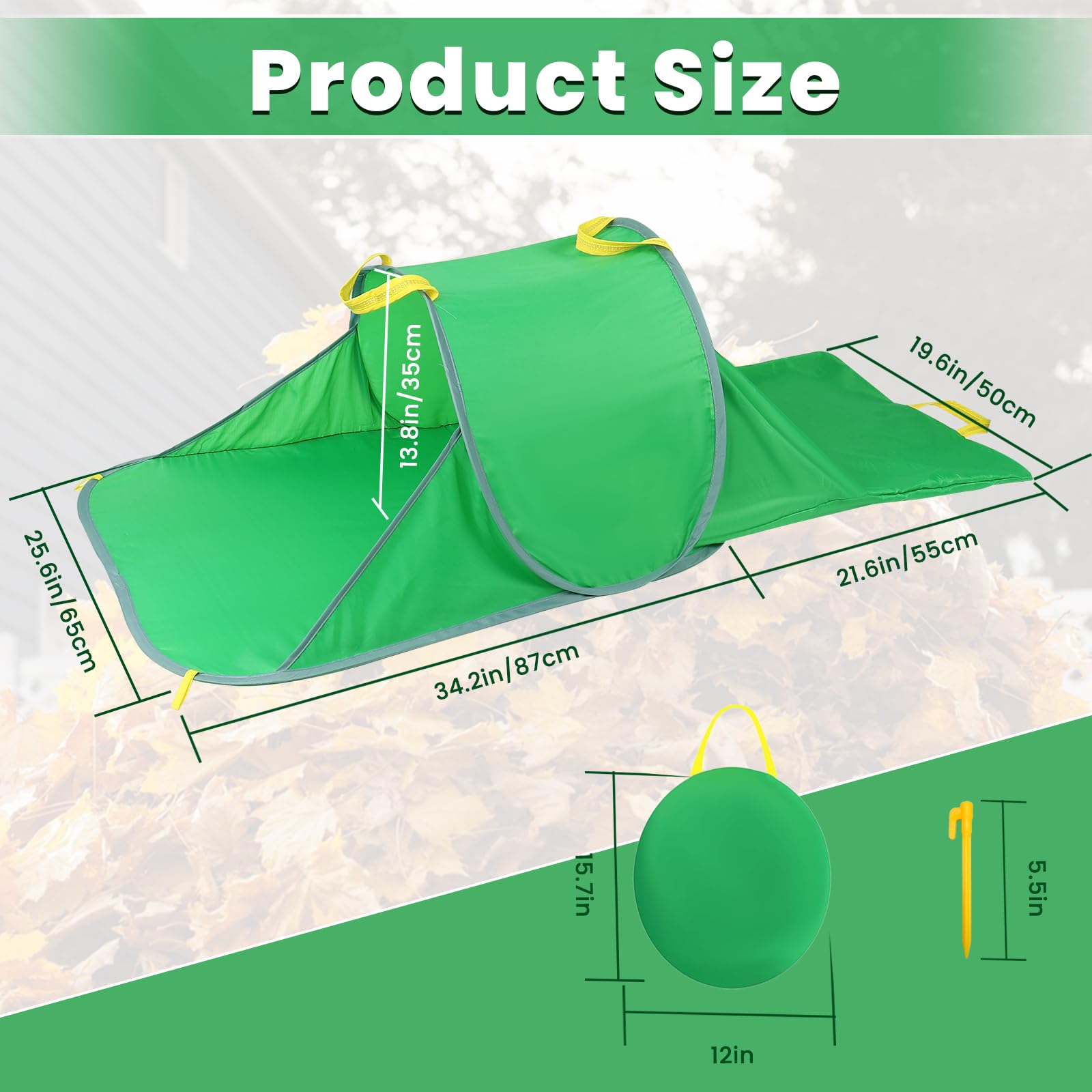 nomanak tail detail that prevents spills and secures leaves