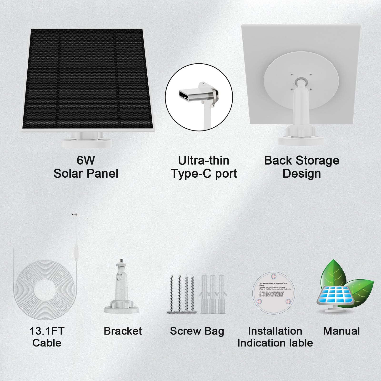 Nooukut panel beside a Ring doorbell to show compact scale and discreet appearance