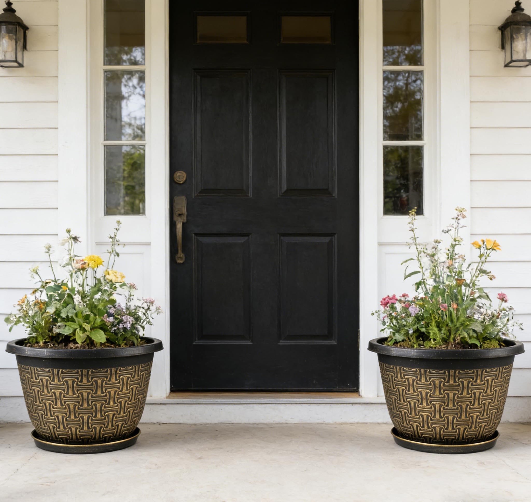 Nooulap gold-toned piping and handle detail, easy carrying and premium look