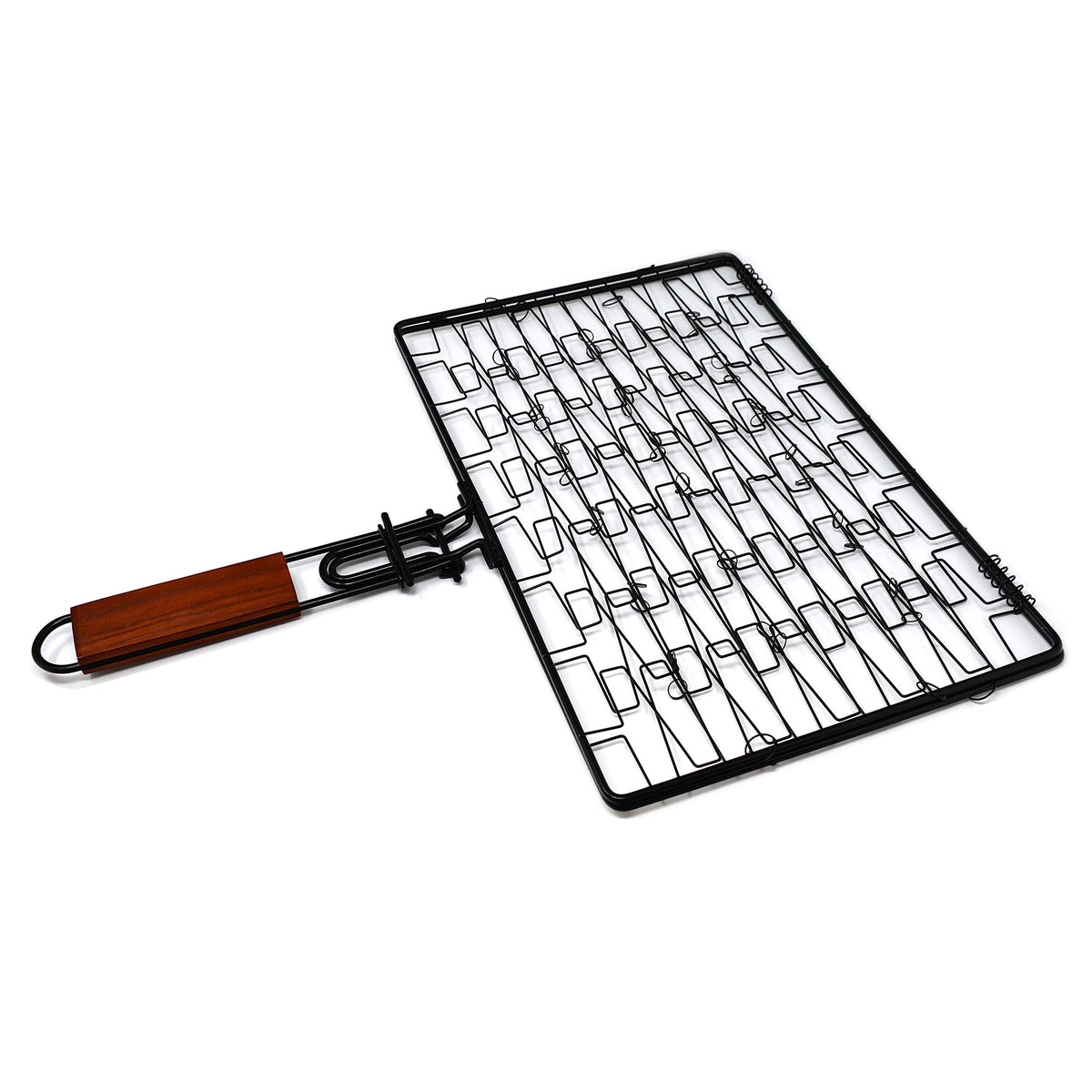 Norpro 8559 front view showing basket and handle for easier flipping