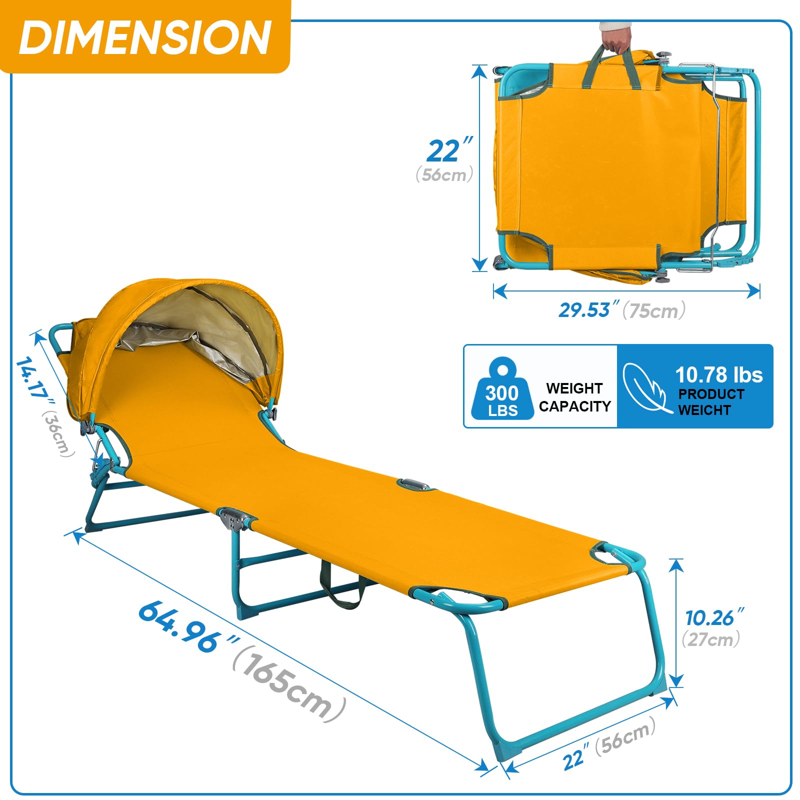 Northroad folded with carry handle demonstrating portability and easy transport benefit