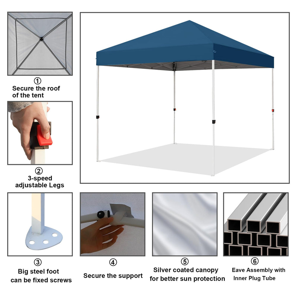 Northroad canopy set up as market booth offering visible shelter benefit