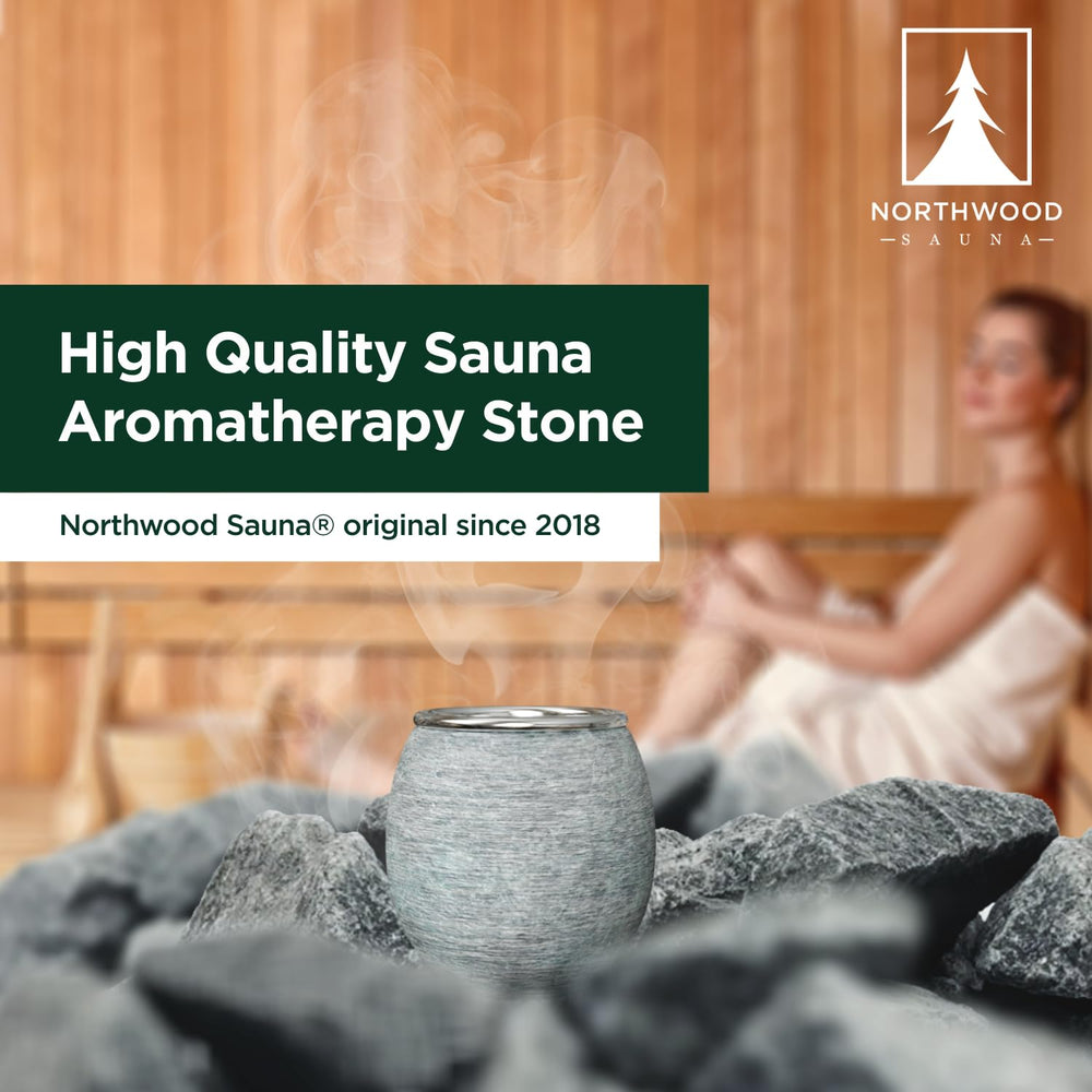 Northwood Sauna in a steam room setting enhancing sauna atmosphere and scent