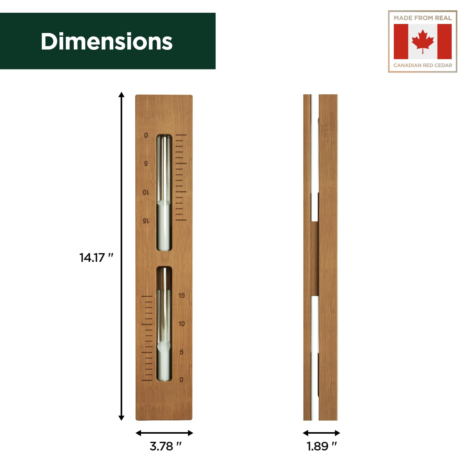 Northwood Sauna side profile showing smooth rotation mechanism for easy session resets