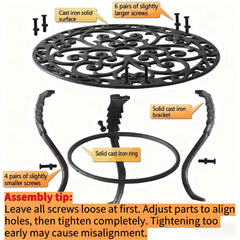Notakia top surface and dimensions showing plant fit and size