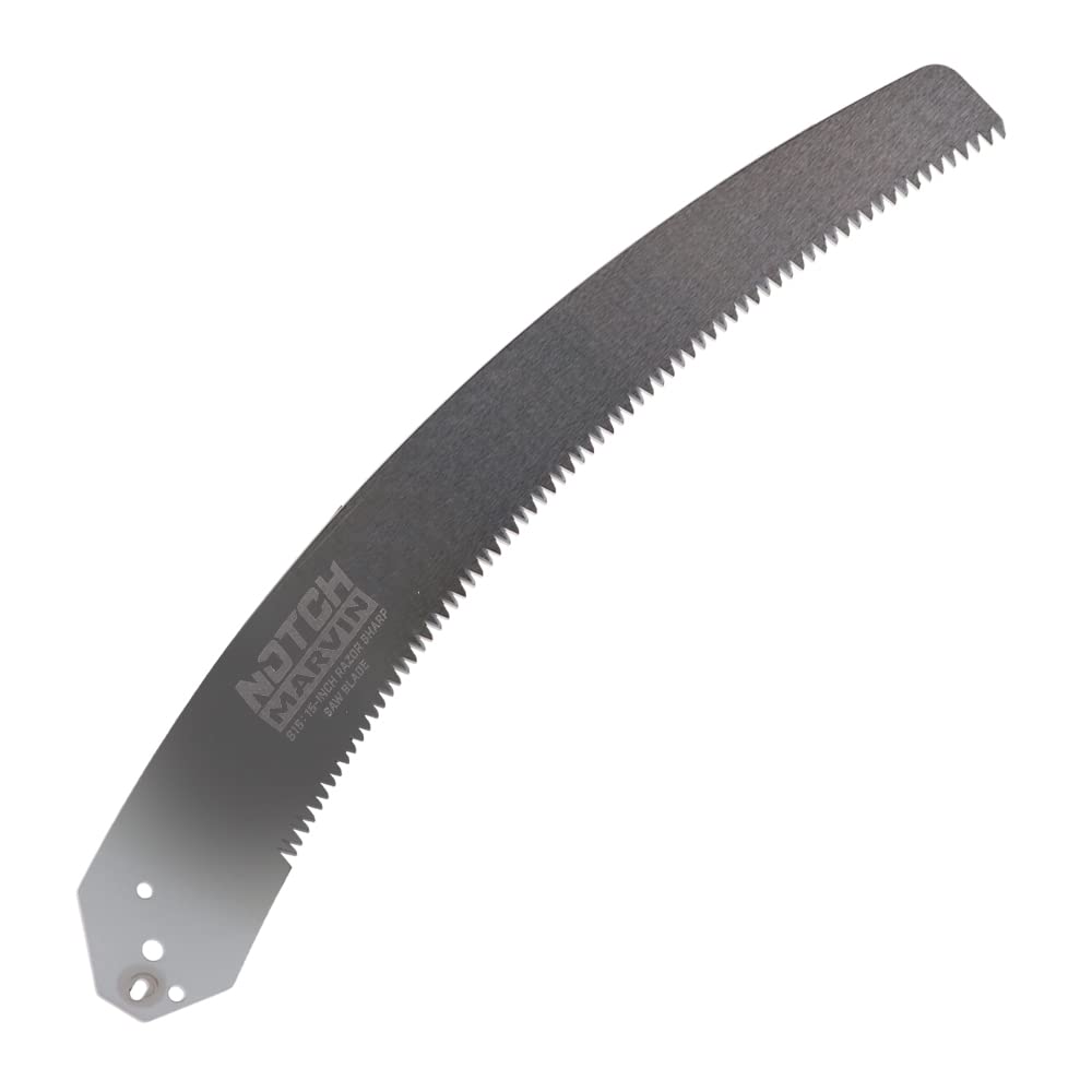 Notch S15 front view showing full 15-inch blade and mounting holes for easy fit