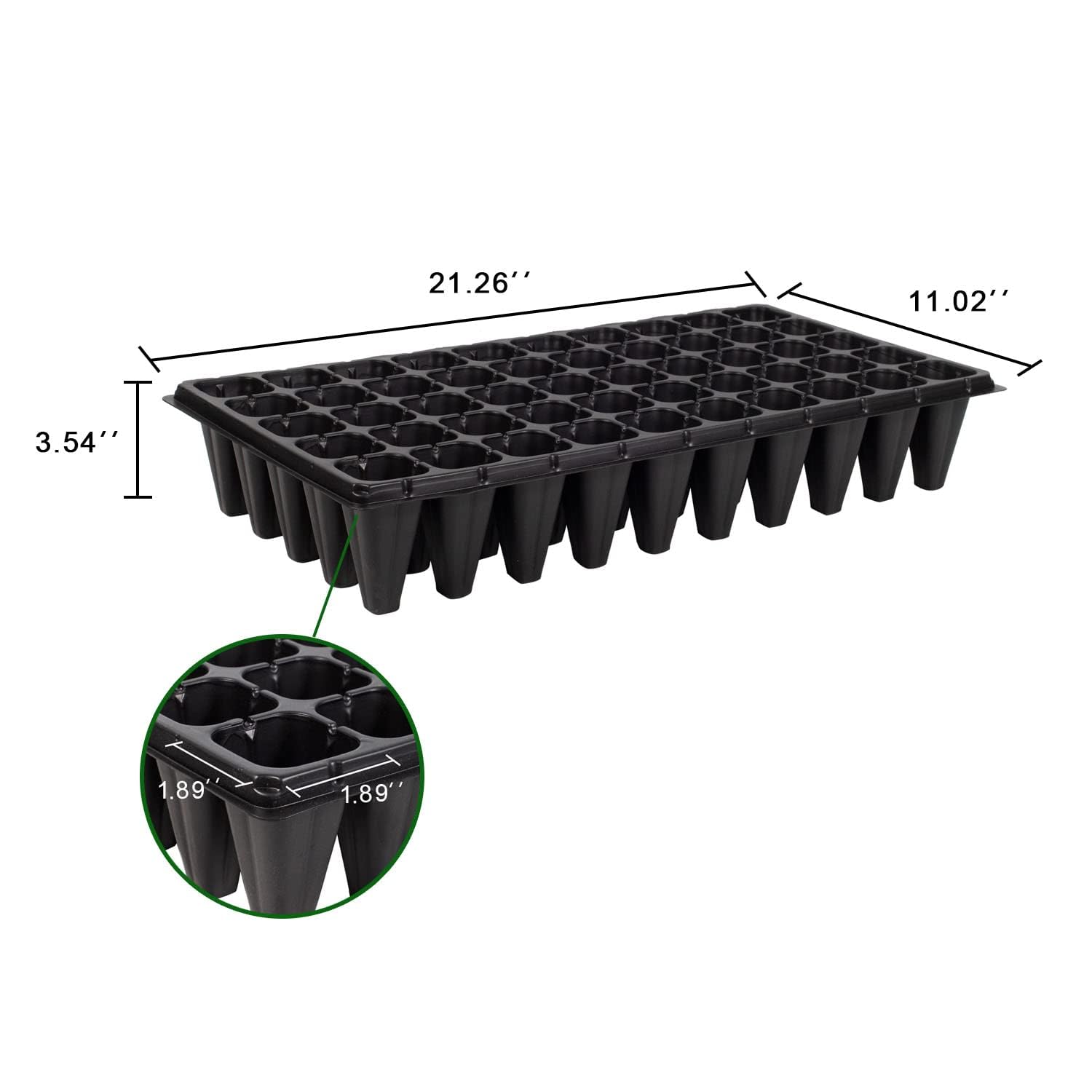 NOTHERS RooTrimmer stacked trays demonstrating sturdy 1mm thick construction for transport
