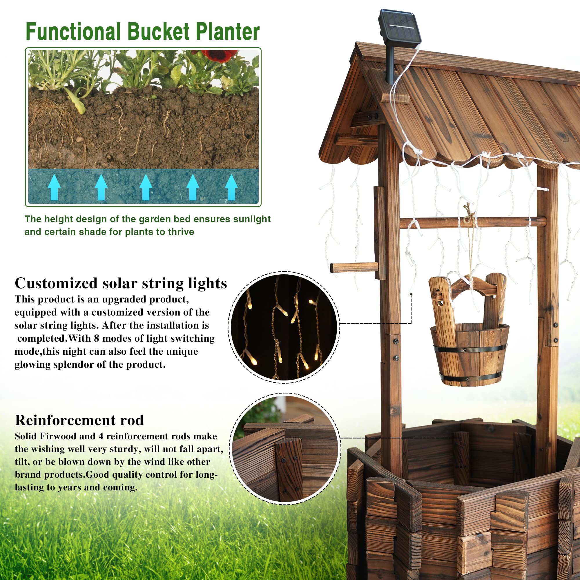 Notume planter beside chair showing scale and easy placement
