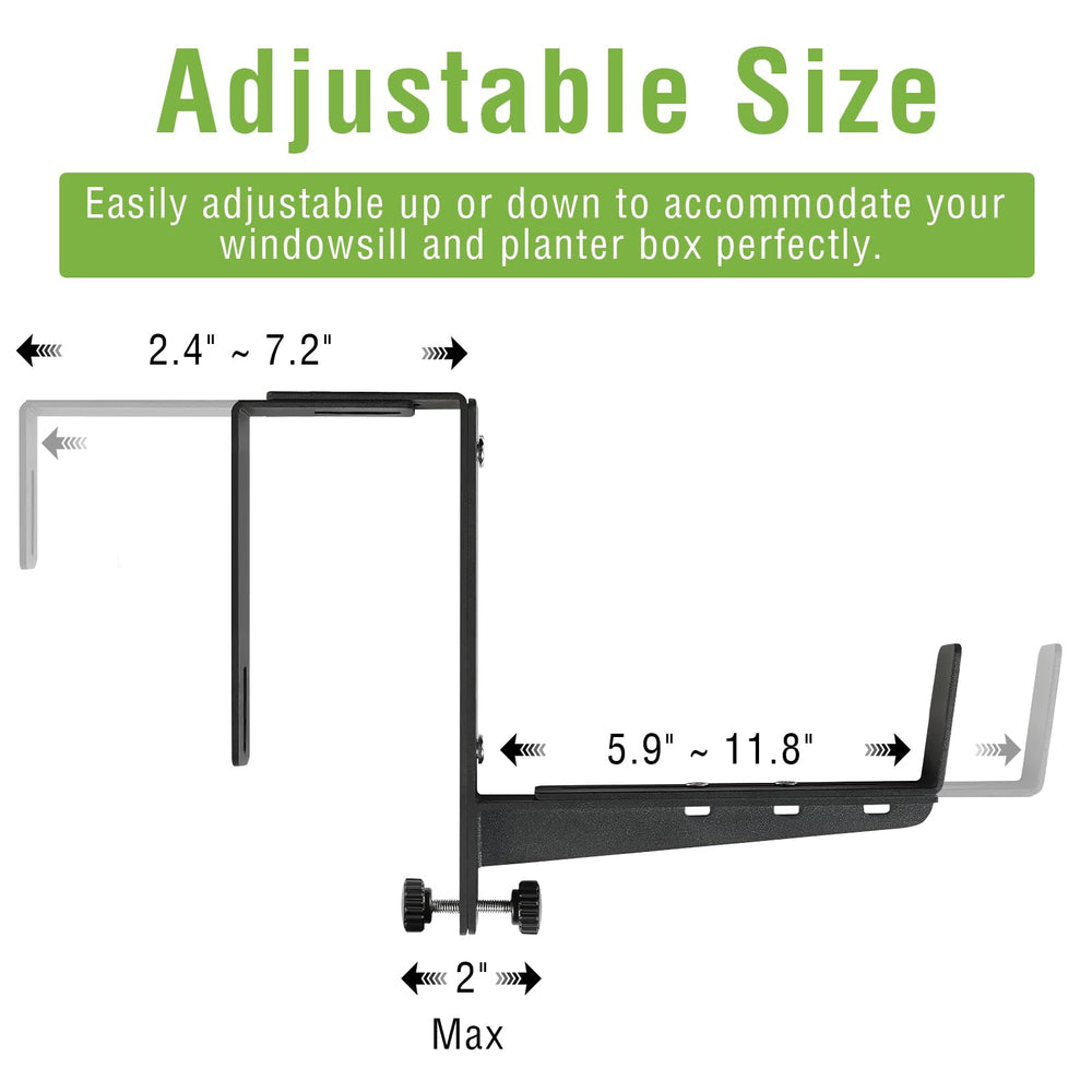 NouraVita close-up of adjustment mechanism enabling precise planter fit