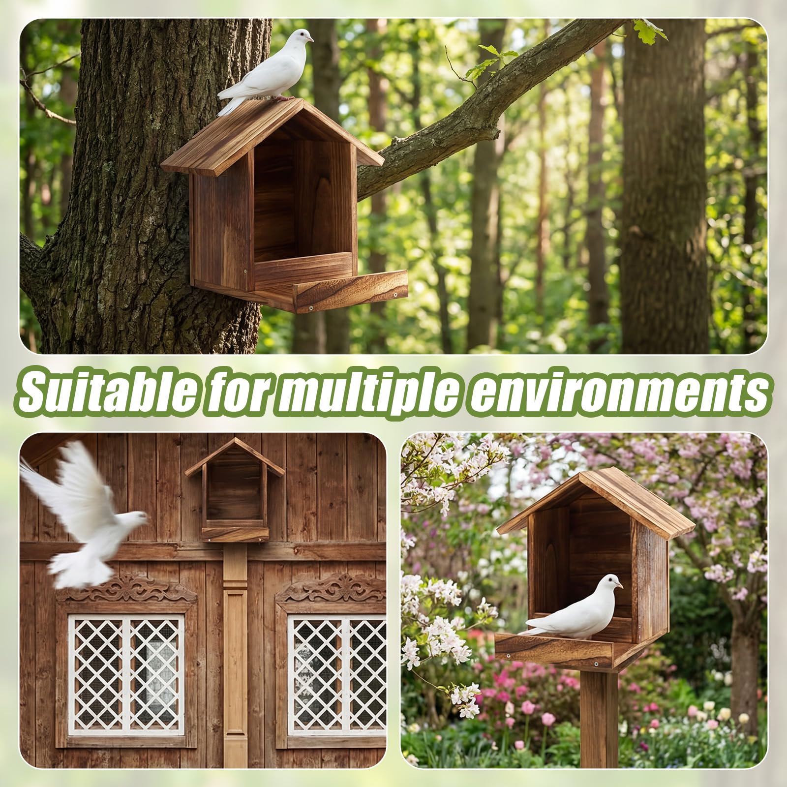 Novabright installed in garden providing natural habitat and decor
