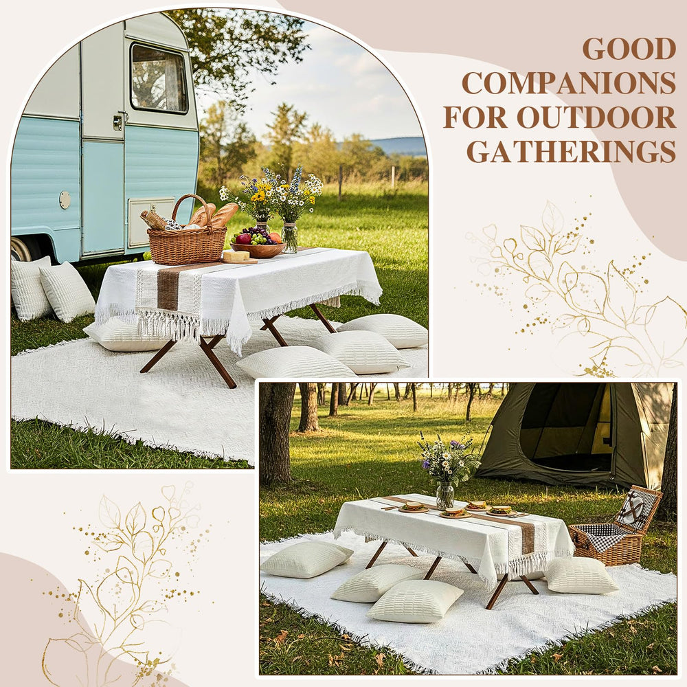 Novabright picnic set in park setting showing styled portability and ambiance