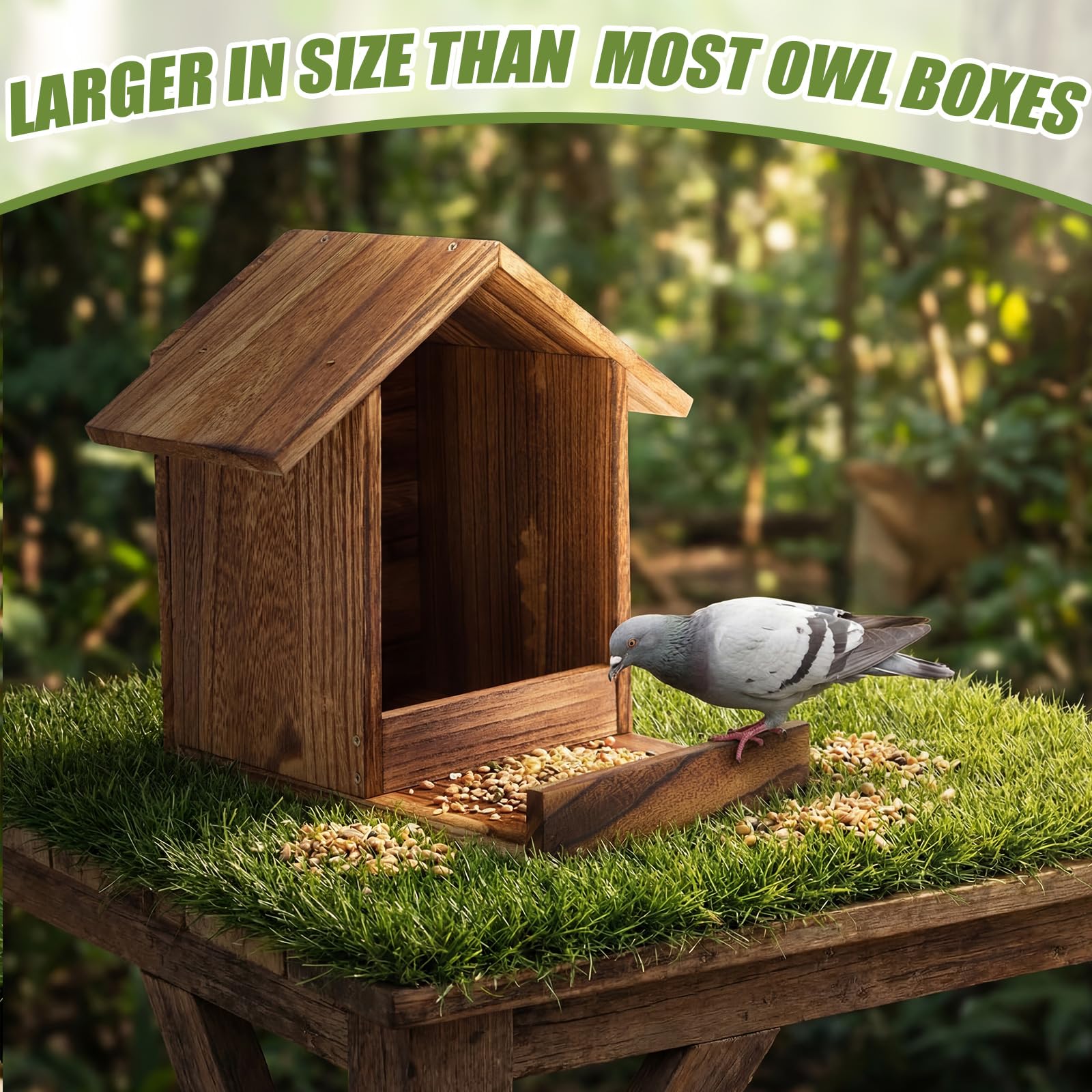 Novabright size comparison with hand showing compact but spacious interior