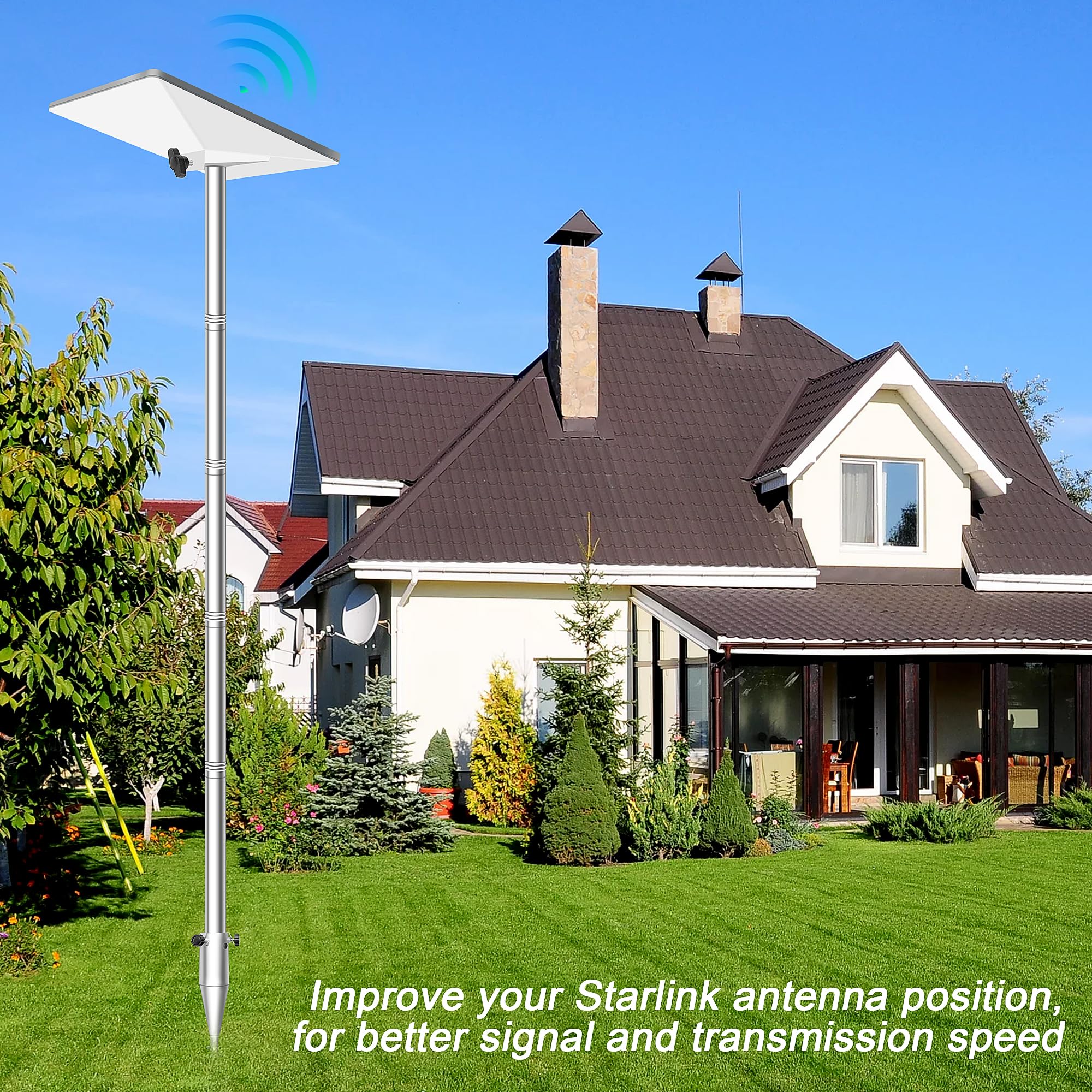 NovaKits die-cast aluminum Starlink mini adapter detail showing precision fit advantage