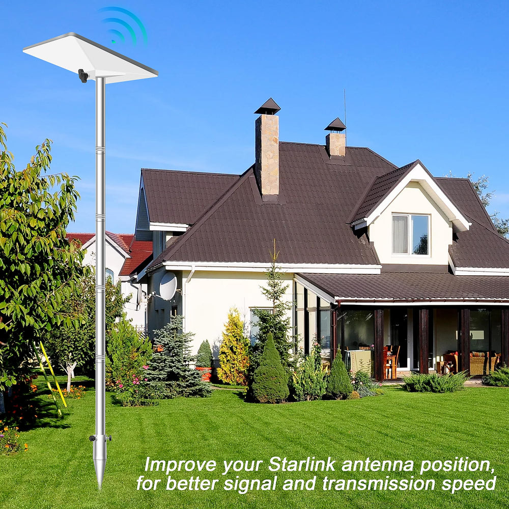 NovaKits die-cast aluminum Starlink mini adapter detail showing precision fit advantage
