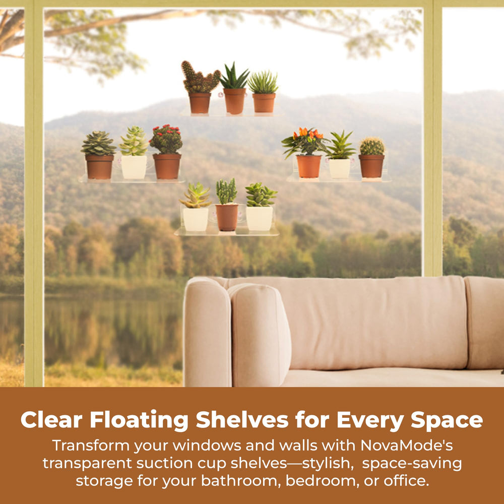NovaMode product packaging and included suction cups showing ready-to-install benefit