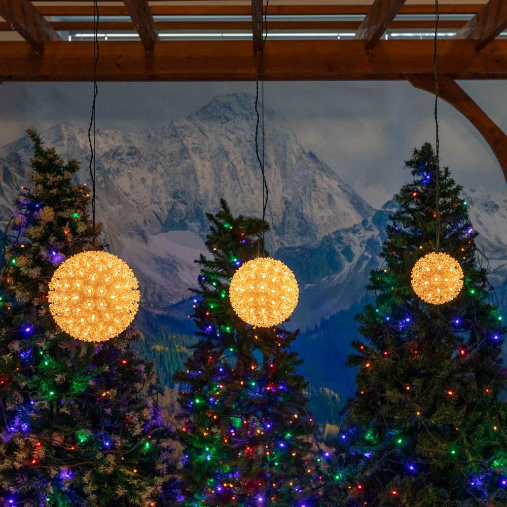 Novelty Lights textured outer shell close detail showing weather-resistant build
