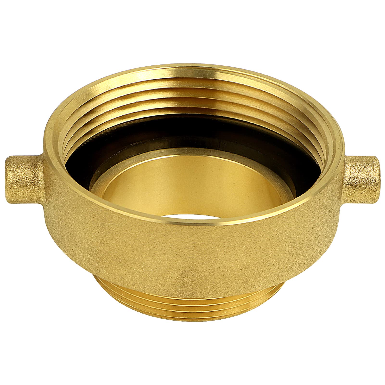 NOVINO adapter surface texture highlighting corrosion-resistant finish