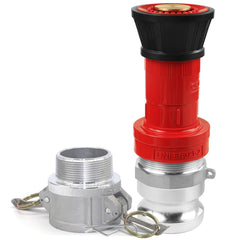 NOVINO close-up of 1.5 inch NPSH threads for secure, leak-resistant connection