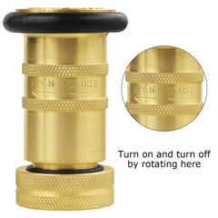 NOVINO brass stem texture close-up showing corrosion-resistant construction benefit