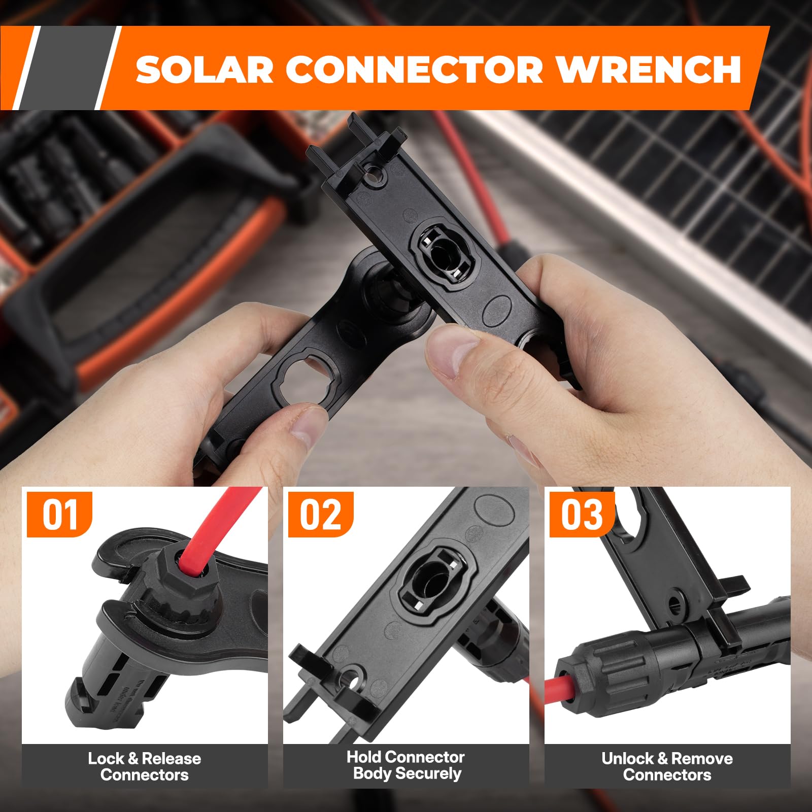 Noxtren lifestyle RV solar setup showing kit used for mobile solar maintenance