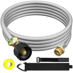 NQN front kit view showing hose and accessories for reliable tank conversion