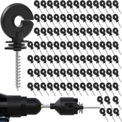 NQN front pack showing 100 insulators and a socket tool for fast installs