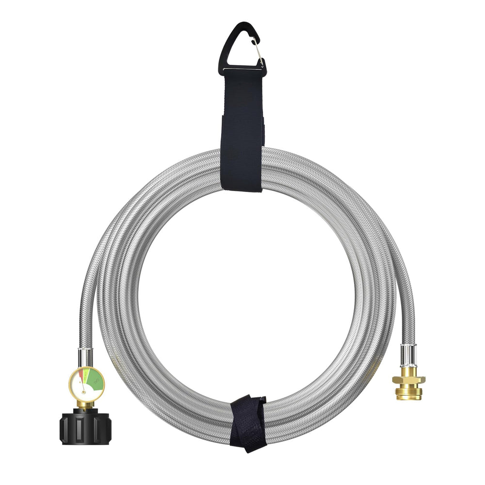 NQN outdoor setup with grill and heater illustrating versatile use