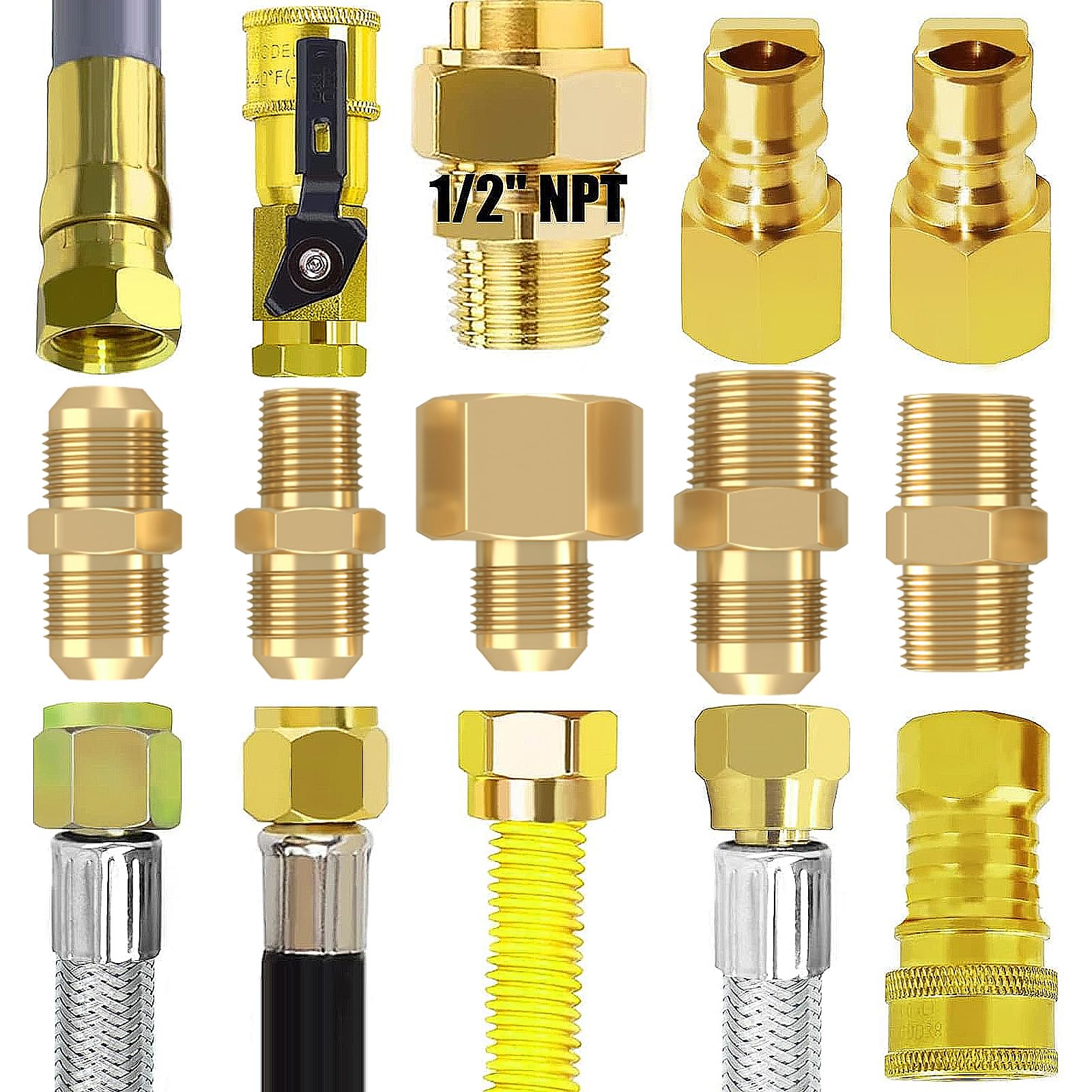 NQN hose length shown with measuring tape to illustrate the full 24-foot reach