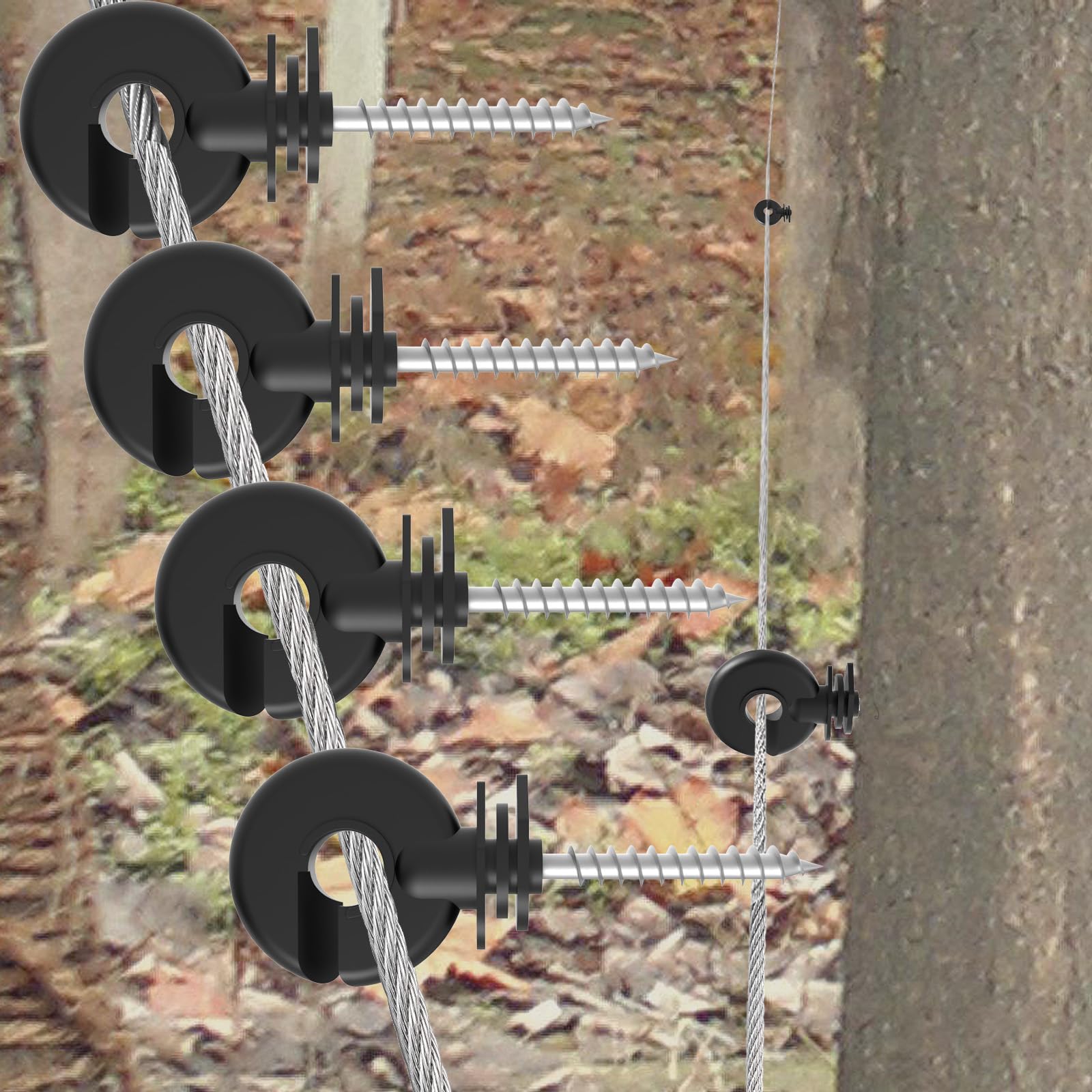 NQN detailed view of self-tapping screw threads offering firm post grip