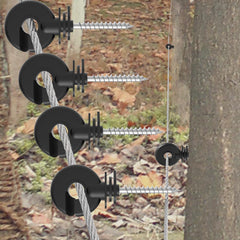 NQN detailed view of self-tapping screw threads offering firm post grip