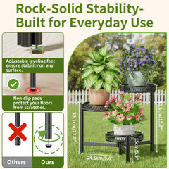 NQW folded stand compact for storage and easy transport
