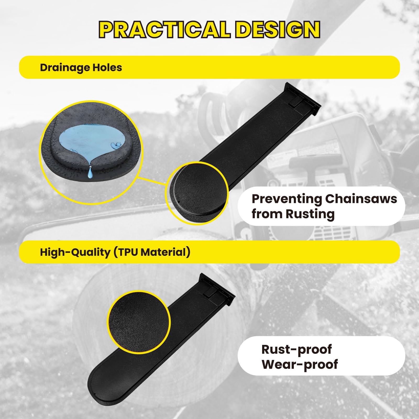 Nrovonis close-up showing drainage holes and corrosion resistance benefits