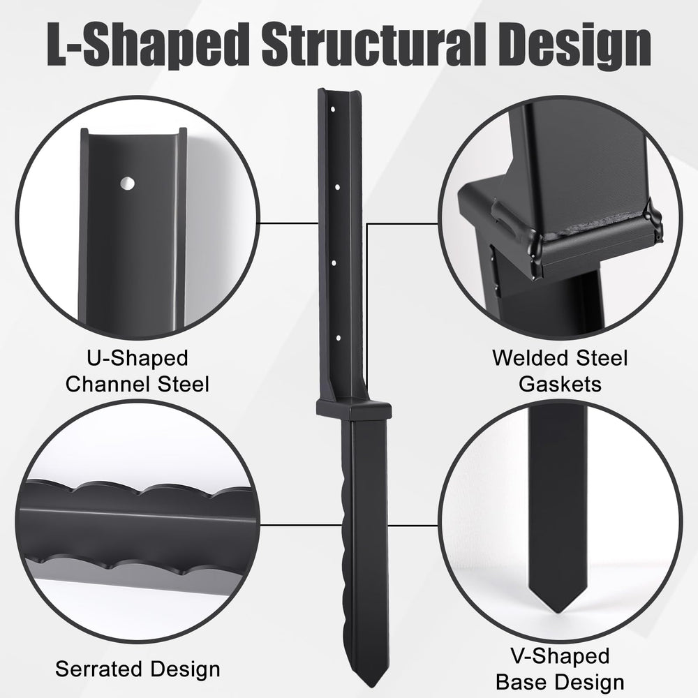 Nrspp H-shaped frame angle showing sturdy steel design and stability