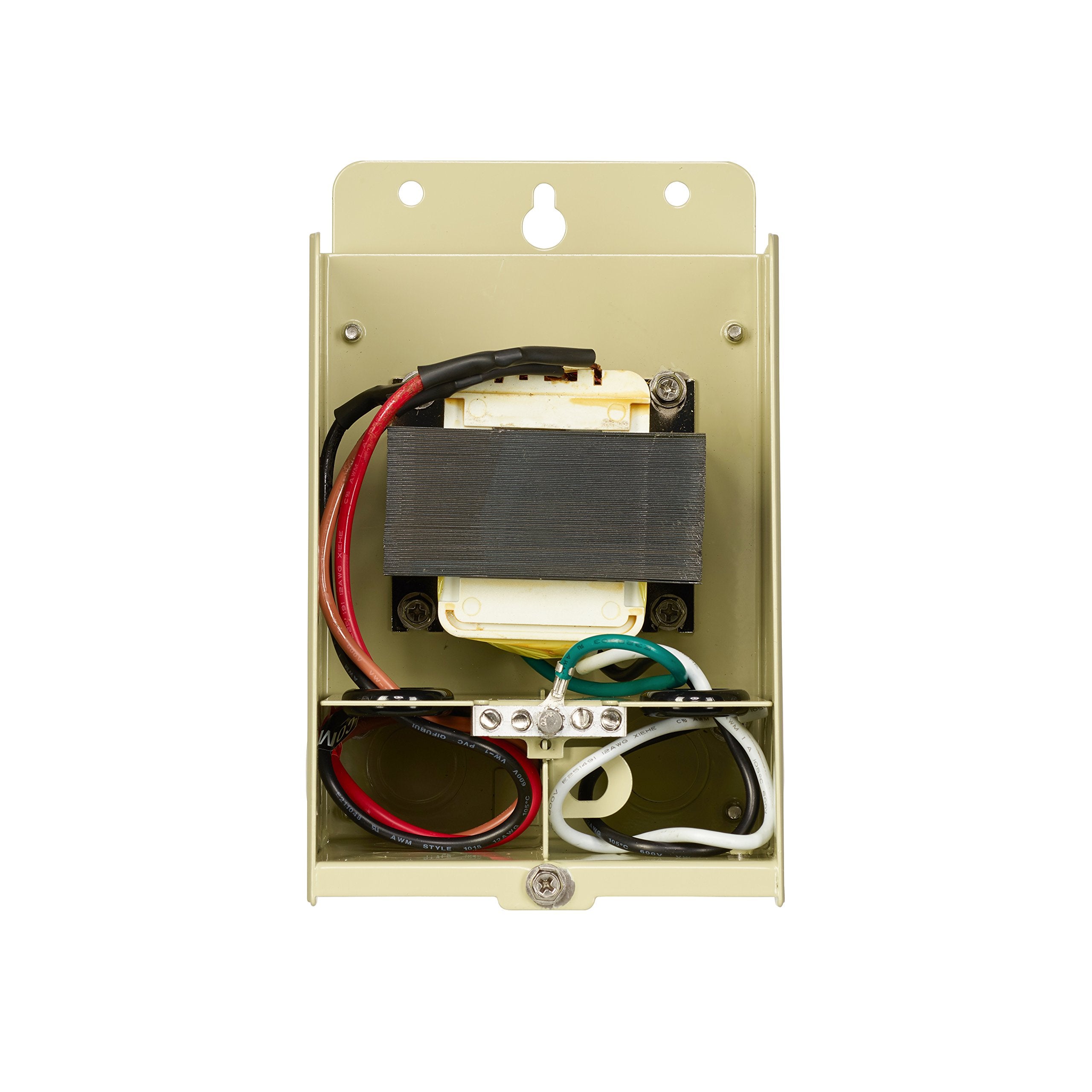 NSi TPX100 internal wiring compartments close-up showing clear high and low voltage separation for safer connections