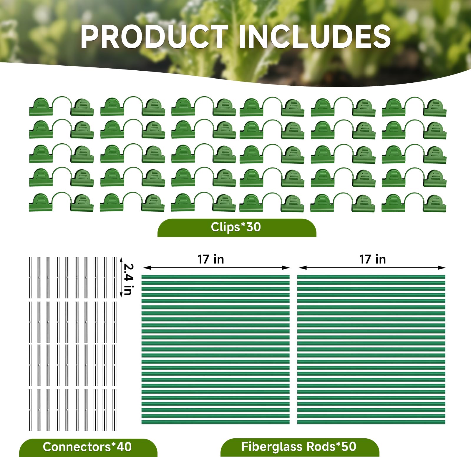 Nsitehalo assembled over raised bed demonstrating crop protection