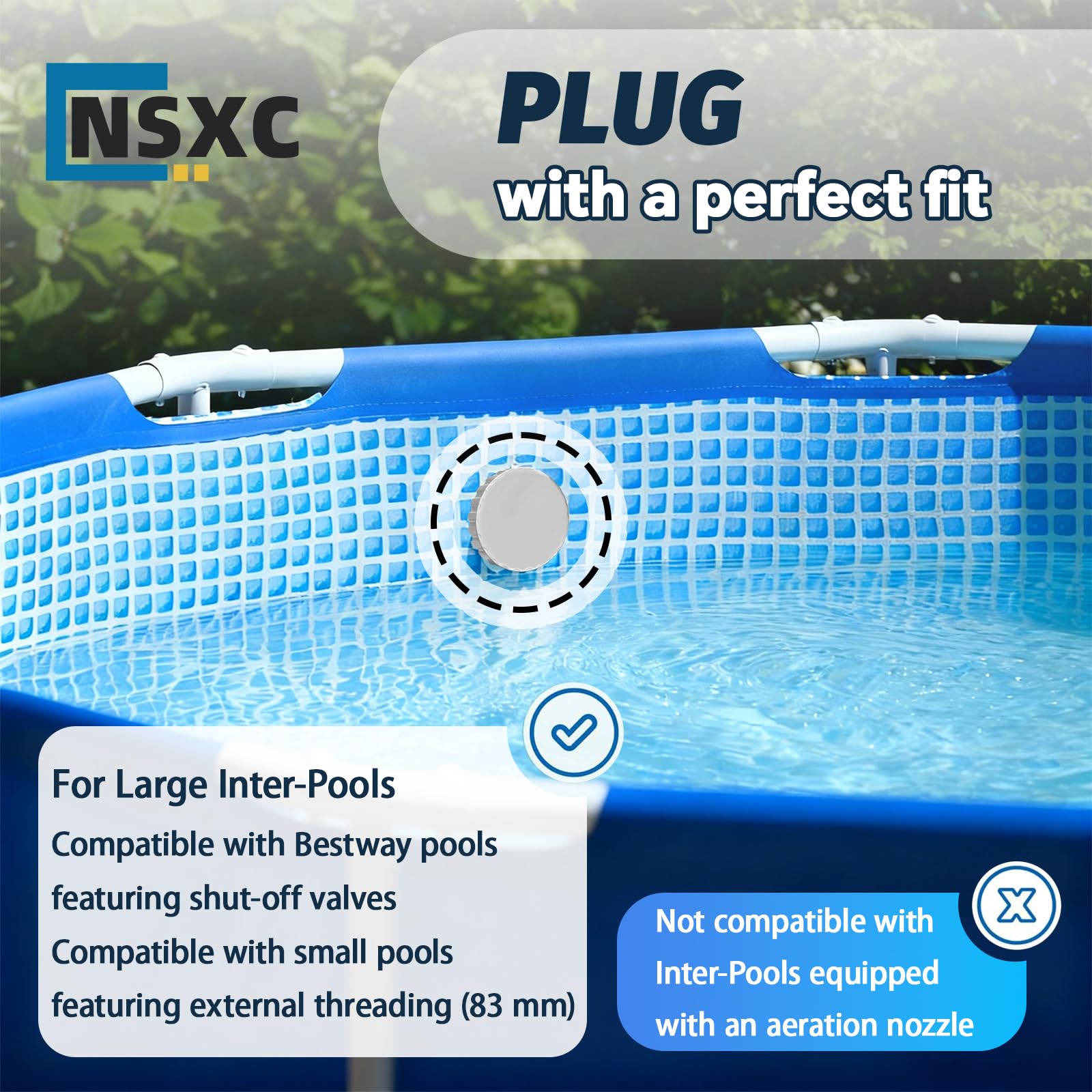 Nsxc detailed shot of matching seals and gaskets for leakproof protection