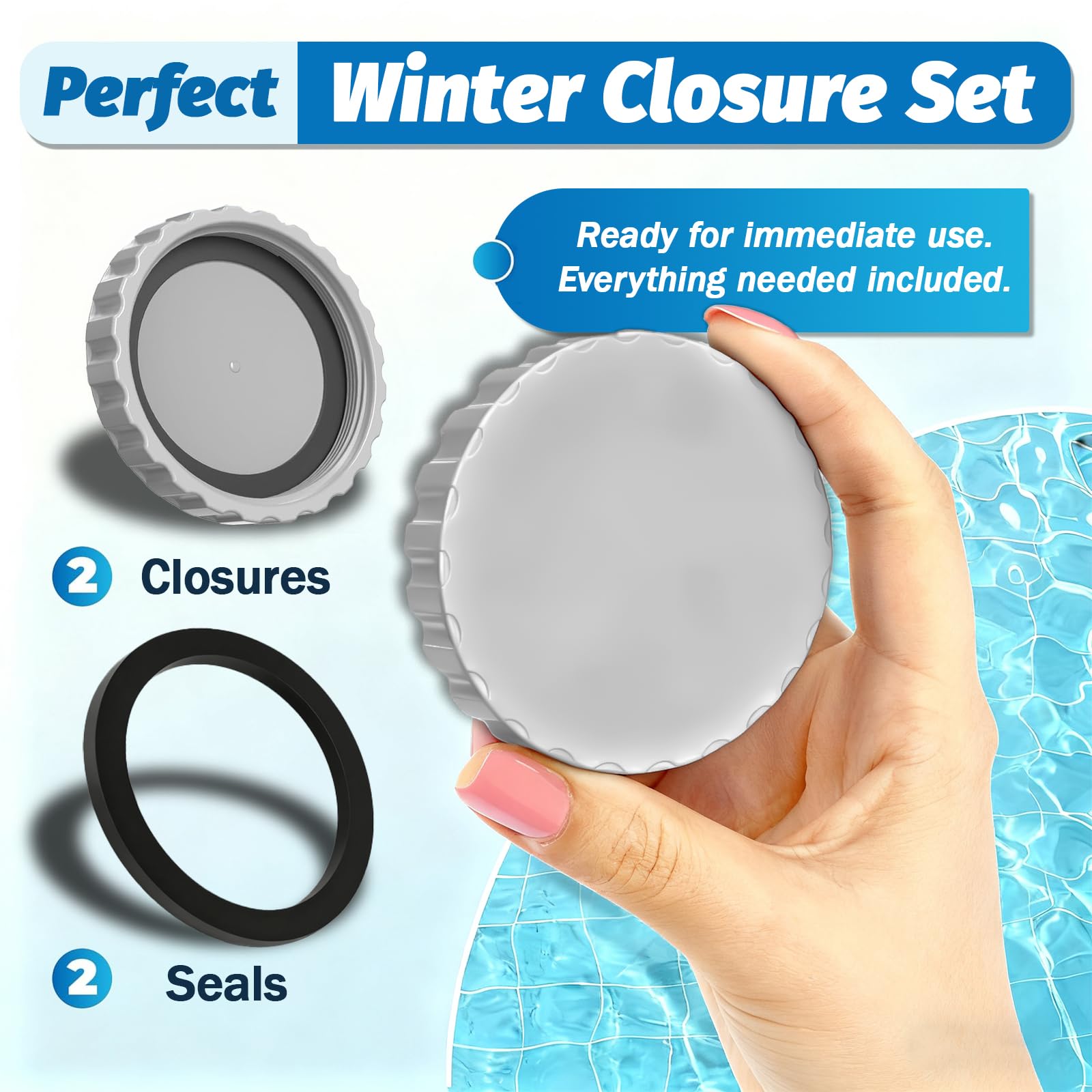 Nsxc close-up of threaded plug illustrating durable threads and secure seal