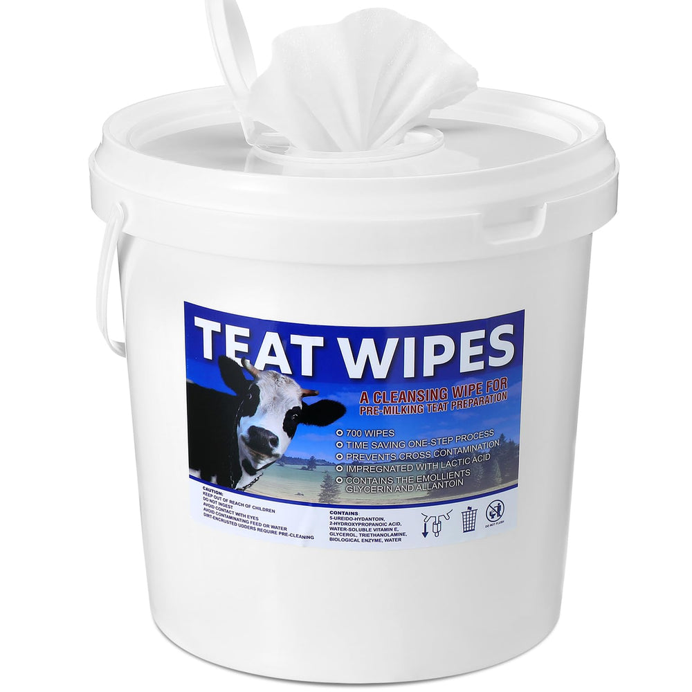 Nuanchu pail packaging showing 700-count wipes and resealable lid benefit quick access