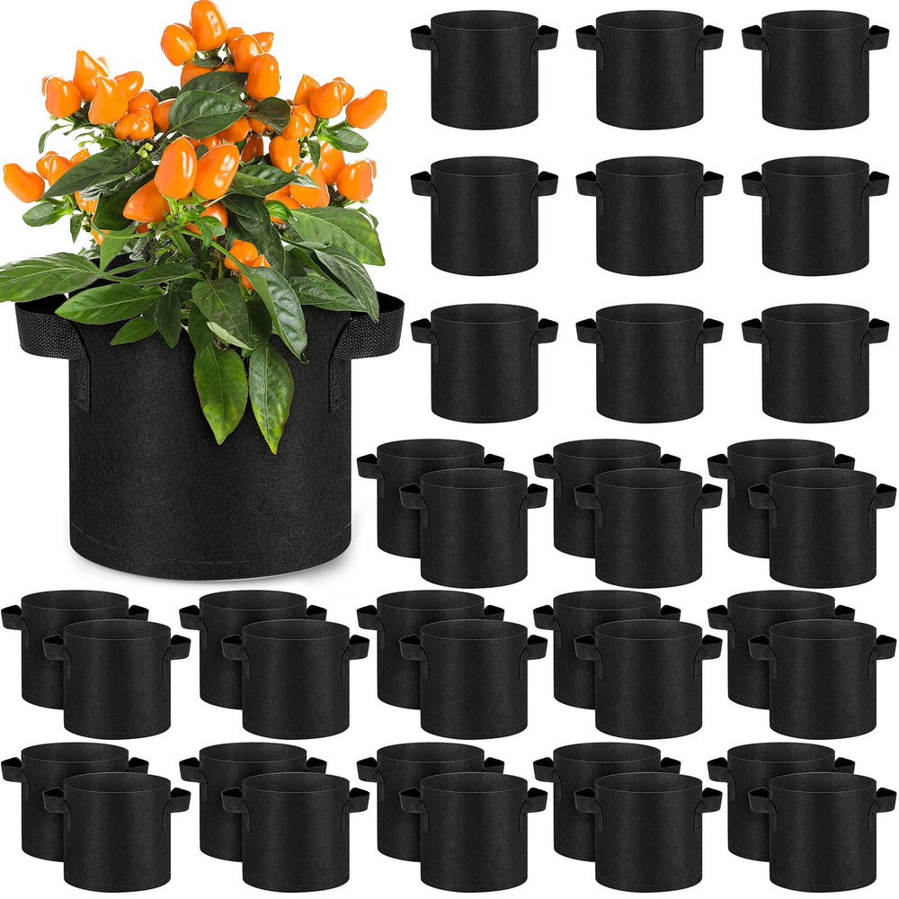 Nuanchu front view of 36-pack grow bags showing quantity and packaging benefit