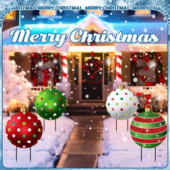 Nuanchu lawn pathway display creating a welcoming holiday atmosphere benefit