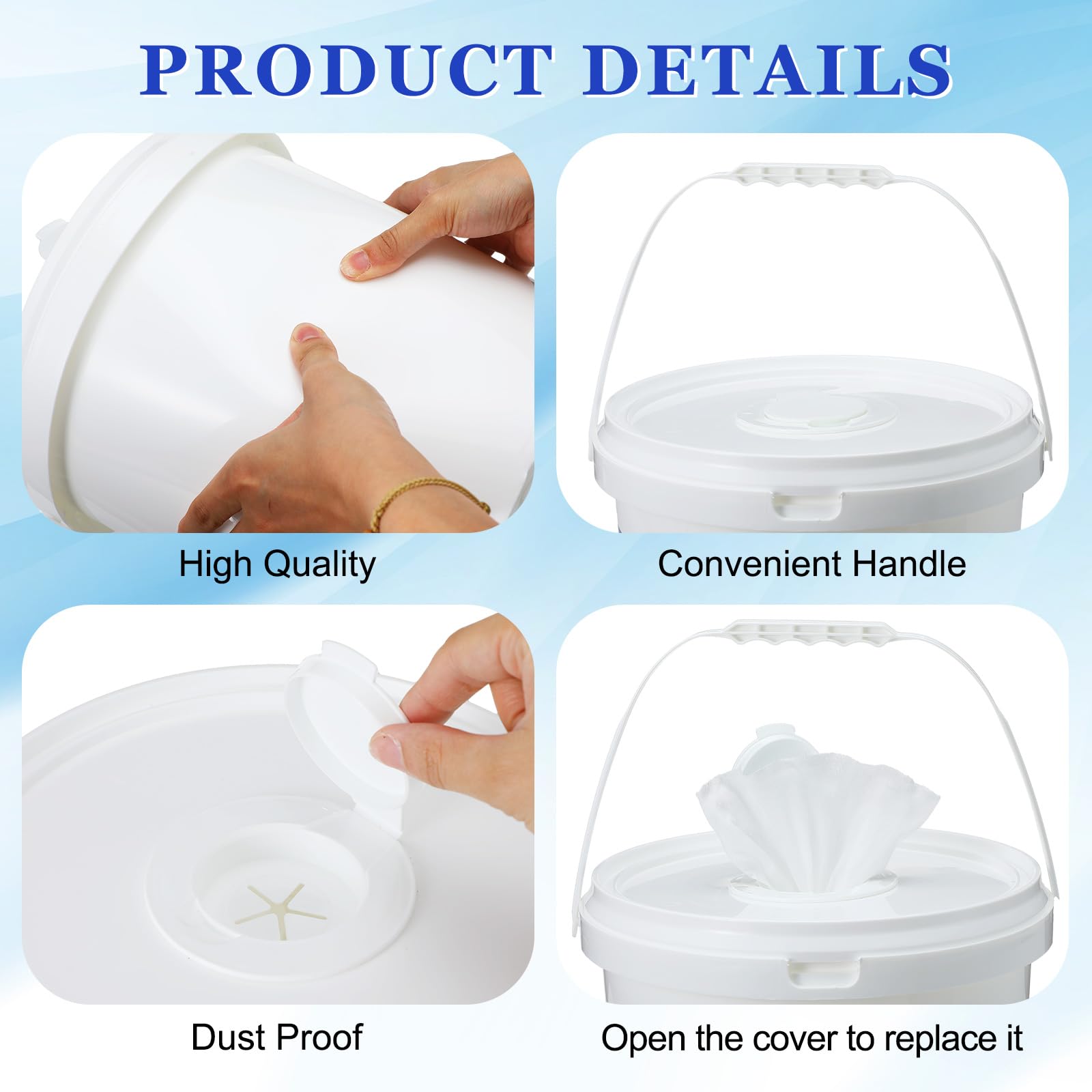 Nuanchu wipe held in hand showing 7x8 inch size and full coverage benefit