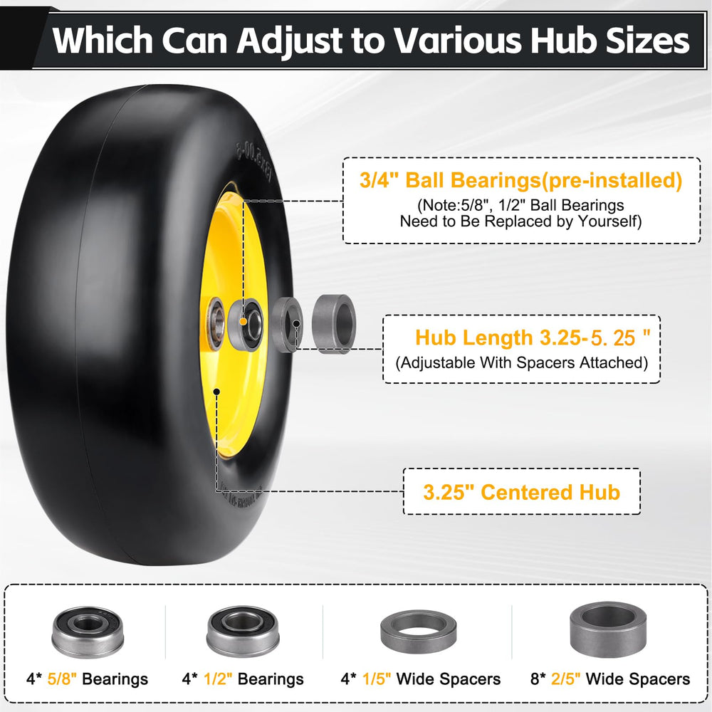 NUBAUTO centered hub detail showing precision bore and spacer-ready design for fit