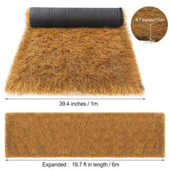 Nuenen close-up of woven synthetic thatch texture highlighting durable, realistic strands