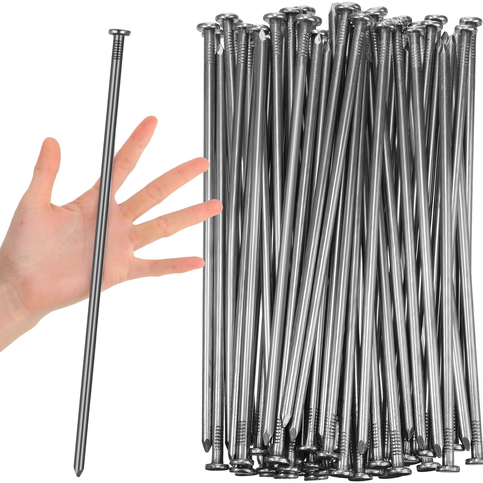 Nuenen front pack showing 60 black stakes and quantity benefit