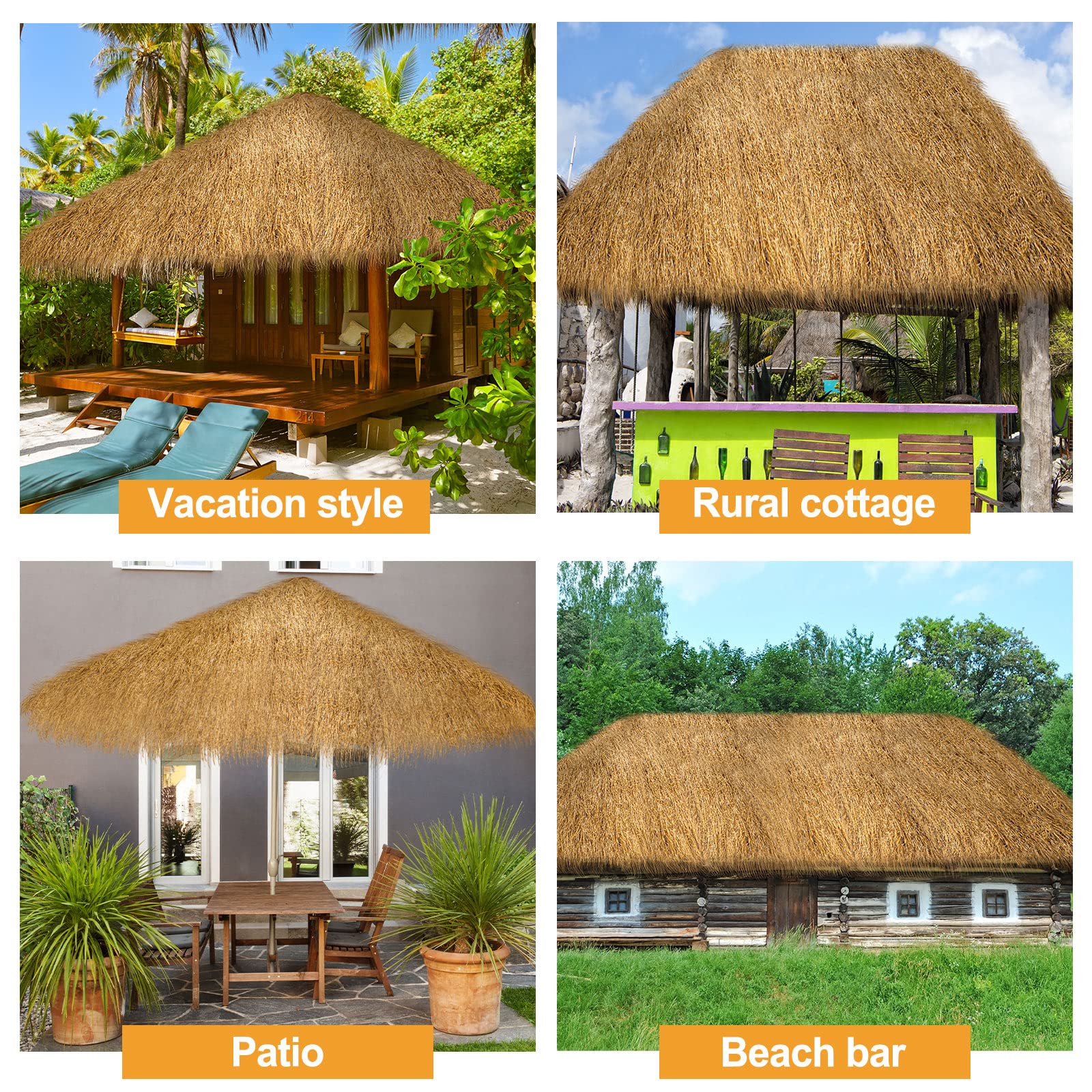 Nuenen used at an indoor luau party showing festive look and reusable decor benefit