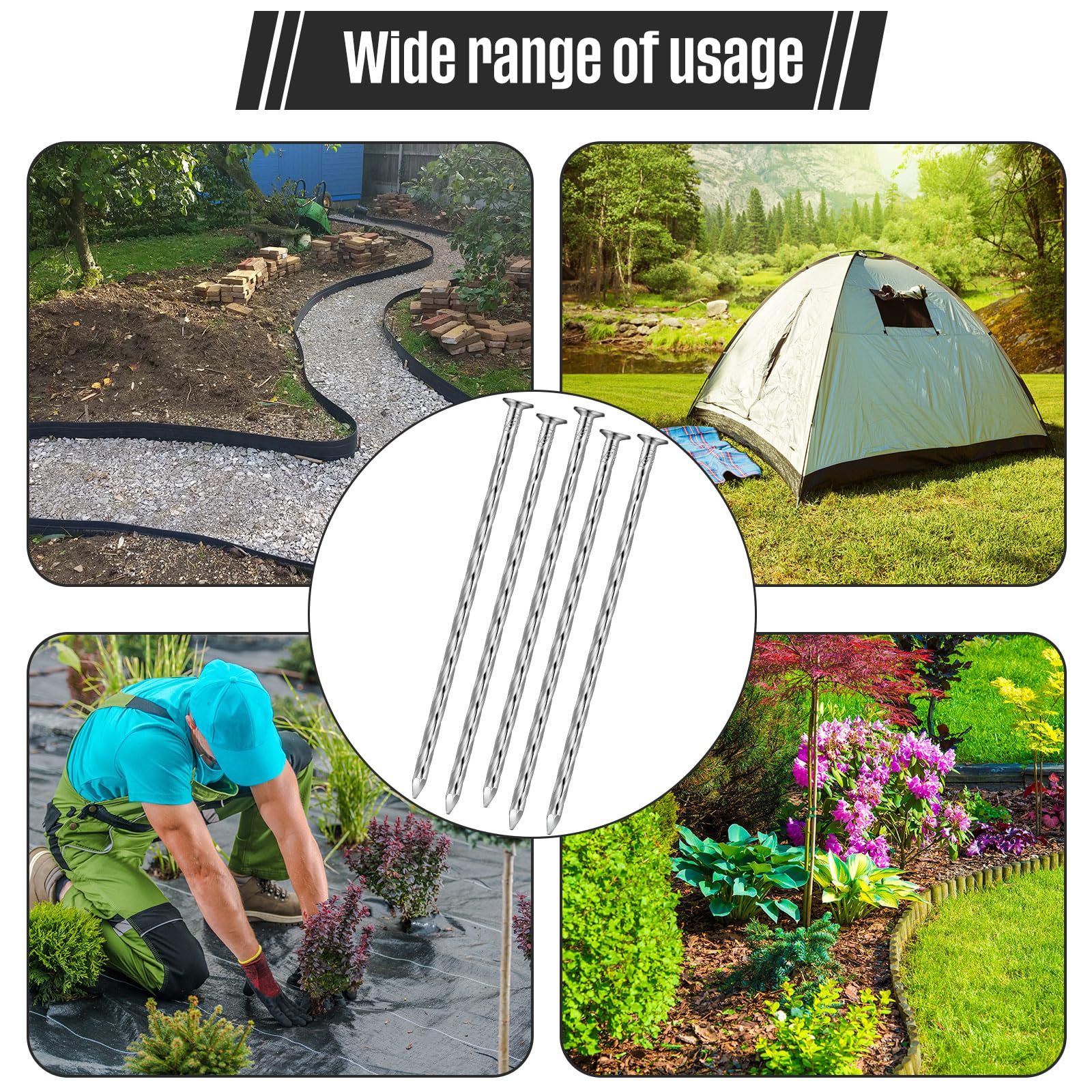Nuenen in garden edging scene showing tidy landscape and durable hold benefit
