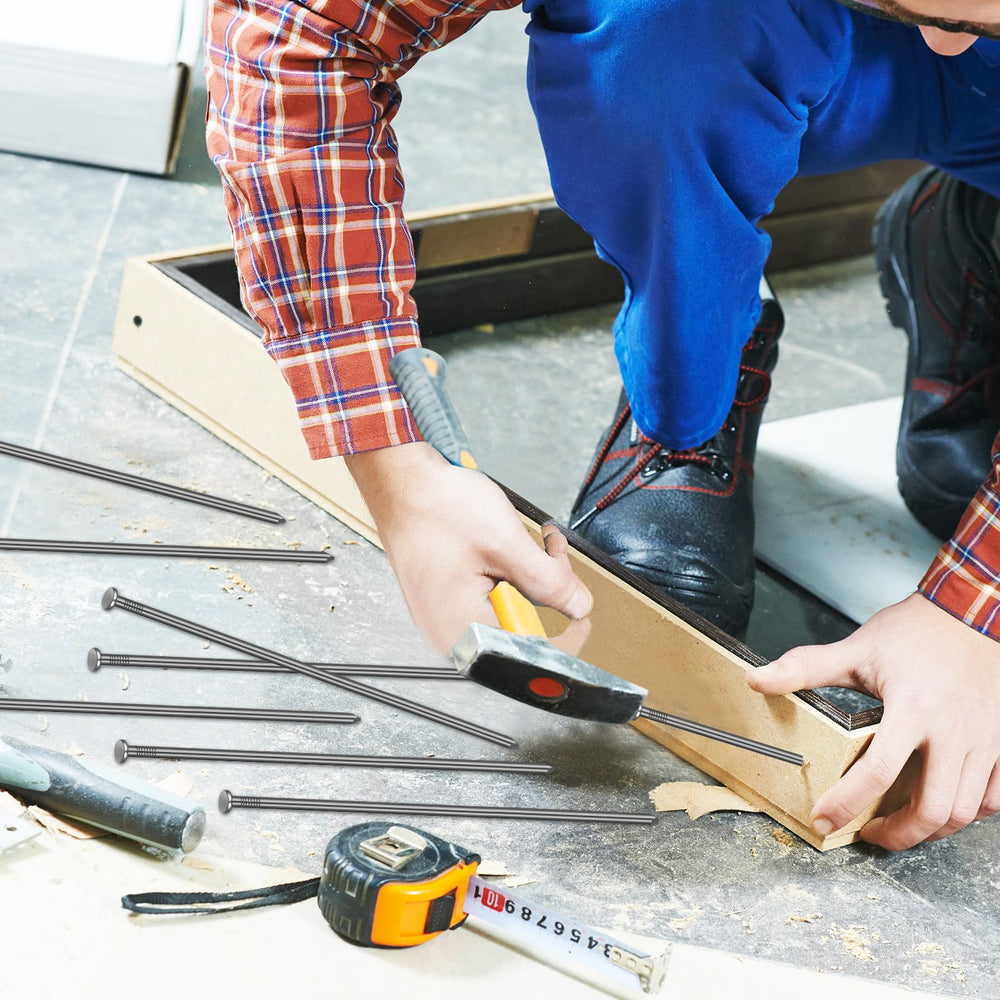 Nuenen stake driven through timber plank for strong hold benefit
