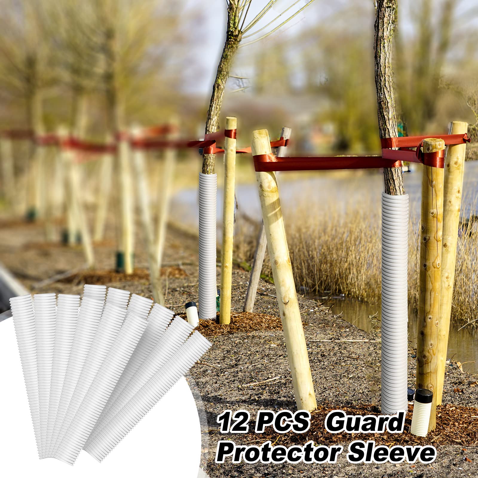 Nuenen open slit detail showing easy wrap installation and secure fit