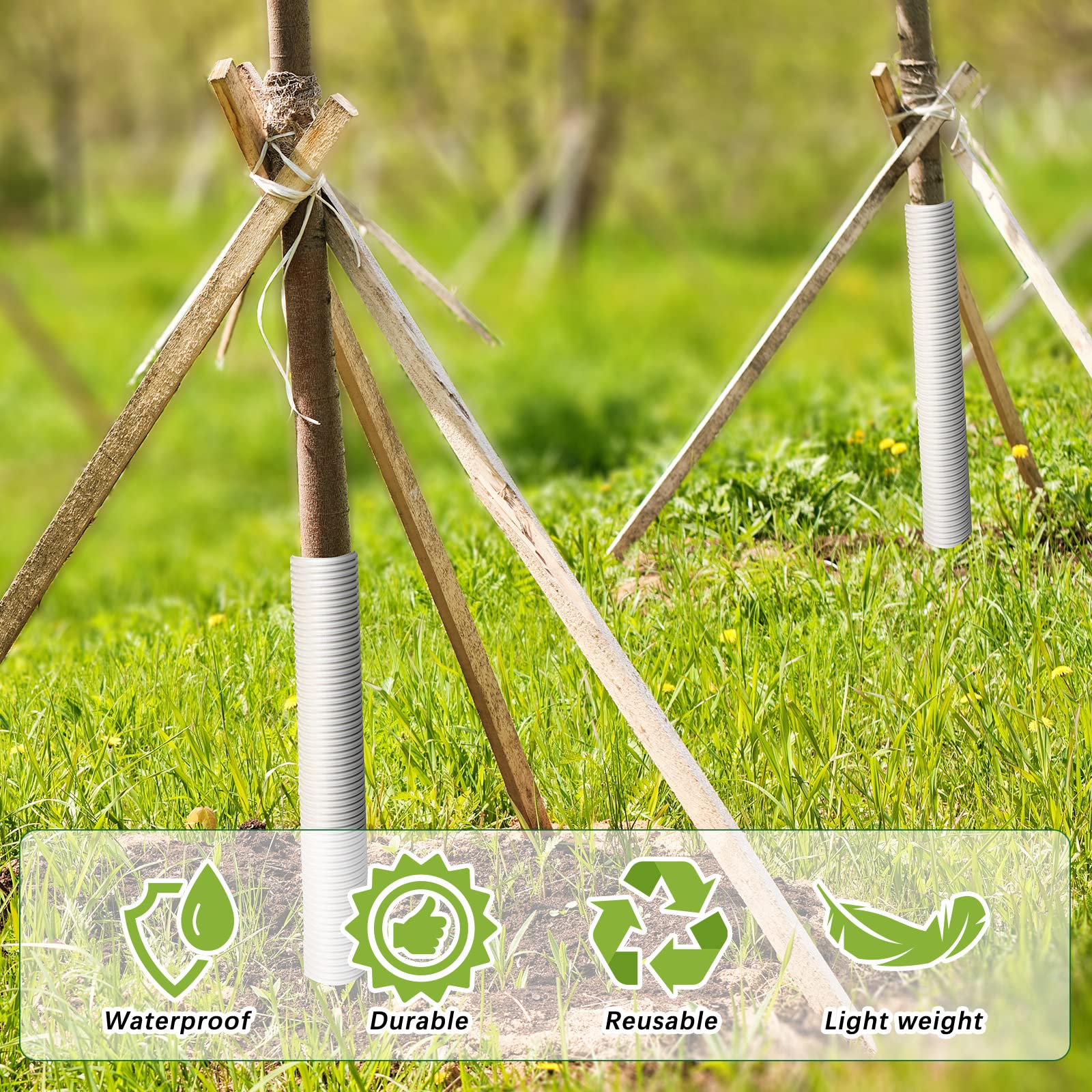 Nuenen stack showing guard length next to a ruler for quick size reference